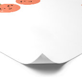 Schattige Fruit Poster Print (Hoek)