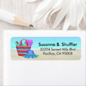 Schattige Fun Beach Bag Tas Pet Etiket (Insitu)