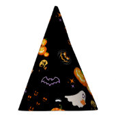 Schattige Fun Pumpkin spookvleermuis Witch Hallowe Feesthoedjes (Rechts)