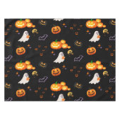 Schattige Fun Pumpkin spookvleermuis Witch Hallowe Tafelkleed (Voorkant (Horizontaal))