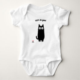Schattige & Fun voor Natuur & Joy Lovers - Black c Romper