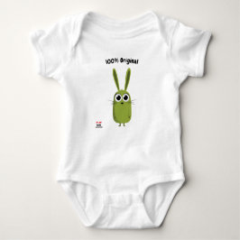 Schattige & Fun voor Natuur & Joy Lovers - Green R Romper