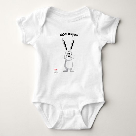 Schattige & Fun voor Natuur & Joy Lovers - White R Romper (Voorkant)