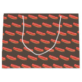 Schattige Funny Bacon Groot Cadeauzakje (Voorkant)