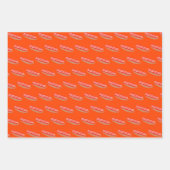 Schattige Funny Bacon Inpakpapier Vel (Voorkant)