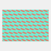 Schattige Funny Bacon Inpakpapier Vel (Voorkant 2)