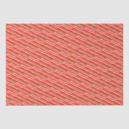 Schattige Funny Bacon Tissuepapier