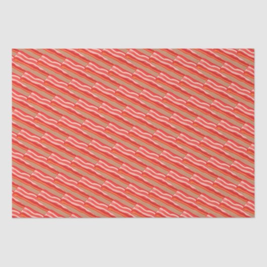 Schattige Funny Bacon Tissuepapier (Voorkant)