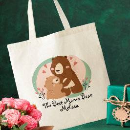 Schattige Funny Best Mama Beer Tote Bag
