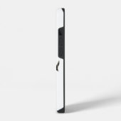 Schattige Funny Cat iPhone Case Hoesje (Linkerkant)