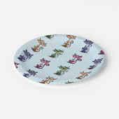 Schattige Funny Cat Paper Bord (Gekanteld)