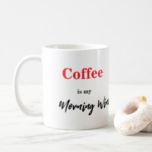 Schattige Funny Coffee Lover Gezegde Koffiemok