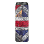 Schattige Funny English BullDog Thermosbeker (Achterkant)