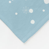 Schattige FUNNY Fleece Navidad Kerstmis Deken (Hoek)