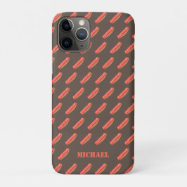 Schattige Funny gepersonaliseerd spek Case-Mate iPhone Case