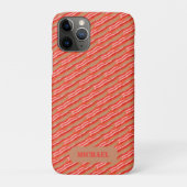 Schattige Funny gepersonaliseerd spek Case-Mate iPhone Case (Achterkant)