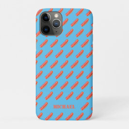 Schattige Funny gepersonaliseerd spek Case-Mate iPhone Case