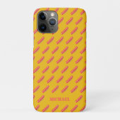 Schattige Funny gepersonaliseerd spek Case-Mate iPhone Case (Achterkant)