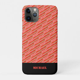 Schattige Funny gepersonaliseerd spek Case-Mate iPhone Case