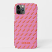 Schattige Funny gepersonaliseerd spek Case-Mate iPhone Case (Achterkant)