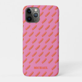Schattige Funny gepersonaliseerd spek Case-Mate iPhone Case