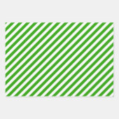 Schattige Funny Green Eyes and Stripes Inpakpapier Vel (Voorkant 2)