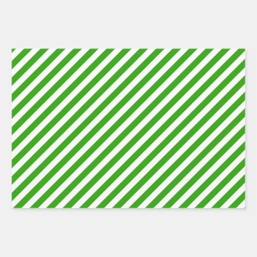 Schattige Funny Green Eyes and Stripes Inpakpapier Vel (Voorkant 2)