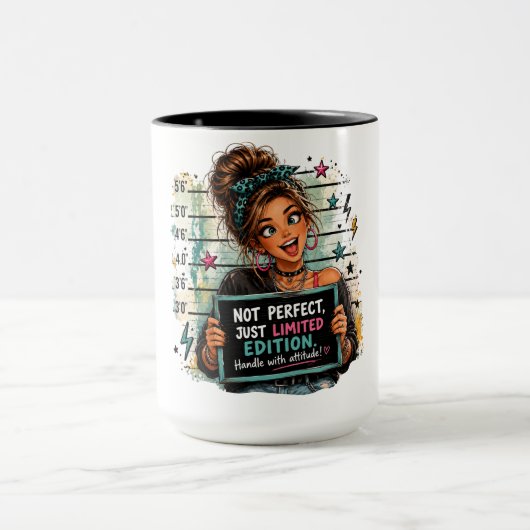 Schattige/Funny Limited Edition Mok (Midden)