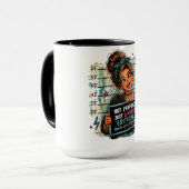 Schattige/Funny Limited Edition Mok (Voorkant links)