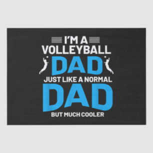 Schattige Funny Volleybal Gift Voor Papa's en Mann Tissuepapier
