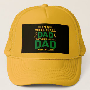 Schattige Funny Volleybal Gift Voor Papa's en Mann Trucker Pet