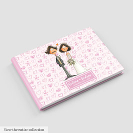 Schattige Funny Wedding Guest boek voor Passen get