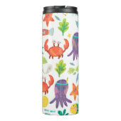 Schattige Funny Zee Animals Thermosbeker (Achterkant)