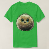 Schattige Fuzzy Creature T-shirt (Design voorkant)