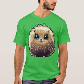 Schattige Fuzzy Creature T-shirt