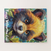 Schattige & Fuzzy Wolverine Cub Legpuzzel (Horizontaal)