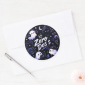 Schattige Gamer Geest Zero Doss Sticker - Esthetis (Envelop)