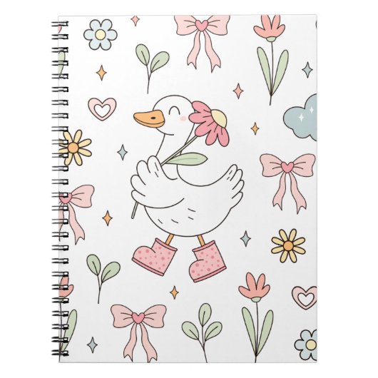 Schattige Gans Notitieboek (Voorkant)