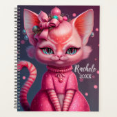 Schattige Geanimeerde Kat Planner (Voorkant)