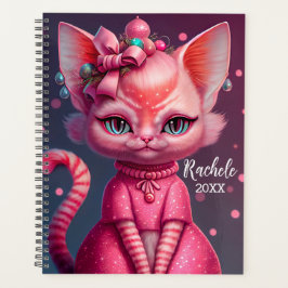 Schattige Geanimeerde Kat Planner