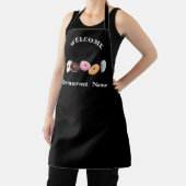 Schattige gebak bakkerij winkel welkom Donut geper Schort (Insitu)