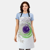 Schattige gebladerte schort (Gedragen)