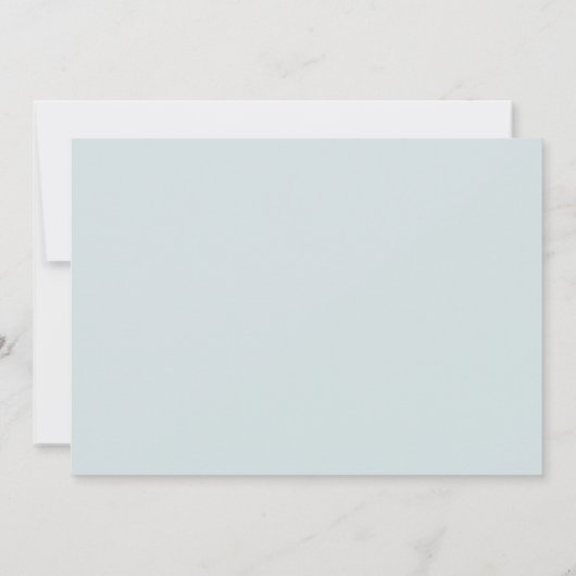 schattige geboortekaart met witte letters aankondiging (Achterkant)