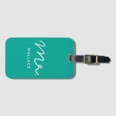 Schattige gebruik Mr. Bagagelabel (Voorkant (horizontaal))