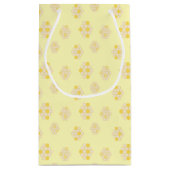 Schattige Geel Bijen en Honeycomb Pattern Baby sho Klein Cadeauzakje (Achterkant)