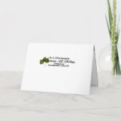 Schattige geel eendjes kinderverjaardagsfeestje (Achterkant)