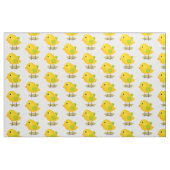 Schattige geel kuikenpatroon stof (Fat Quarter)