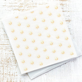 Schattige Geel Waterverf Sunshine Boho Whimsical Servet