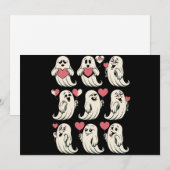 Schattige Geest Geliefde Hart Valentijnsdag Grappi Feestdagenkaart (Voorkant / Achterkant)