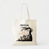 Schattige geest Halloween Kittens Trick or treat Tote Bag (Voorkant)